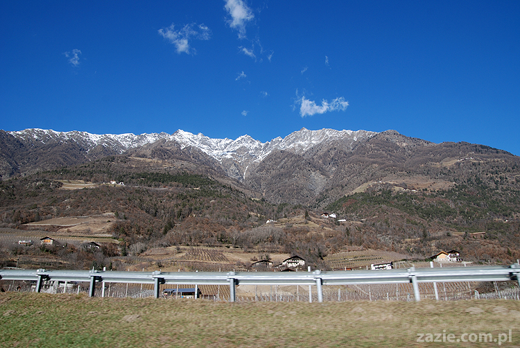 droga z Vason na Monte Bondone do Monachium