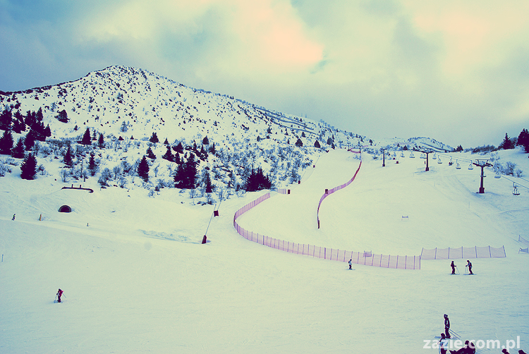 stok narciarski na Monte Bondone ski