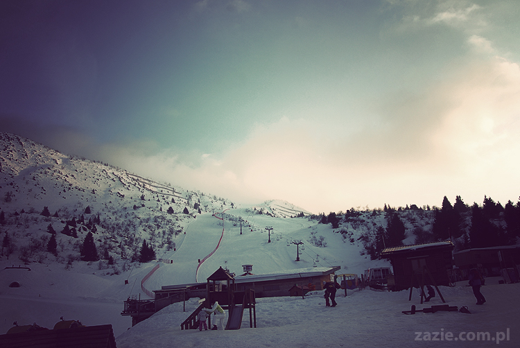 stok narciarski na Monte Bondone ski