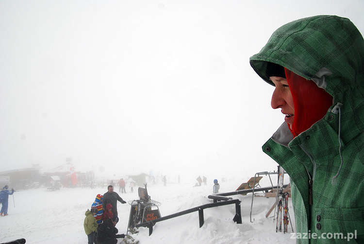 foggy day in Vason on Monte Bondone mgła