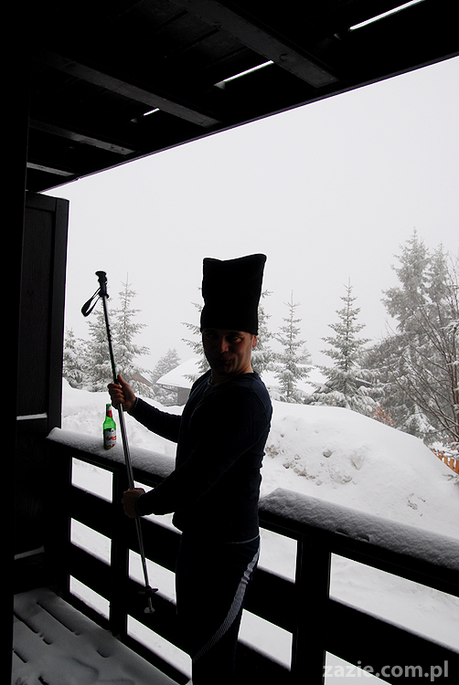 foggy day in Vason on Monte Bondone mgła