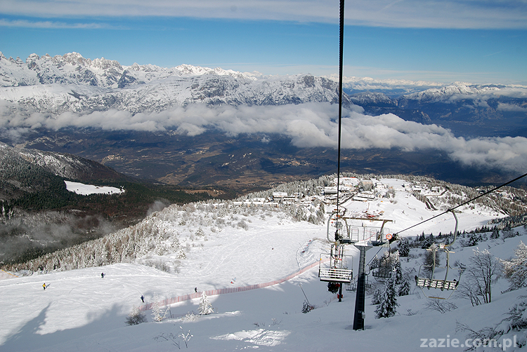 Vason Monte Bondone Cielo Aperte Mount Palon ski 