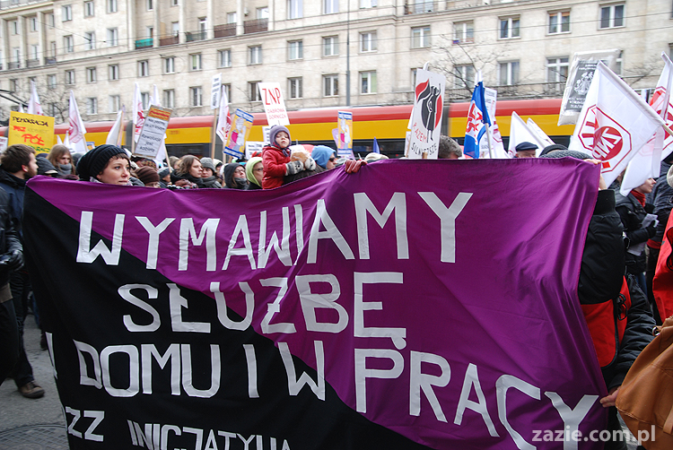 XII WIELKA MANIFA Warszawska 2011 Porozumienie Kobiet 8 marca