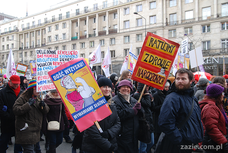 XII WIELKA MANIFA Warszawska 2011 Porozumienie Kobiet 8 marca
