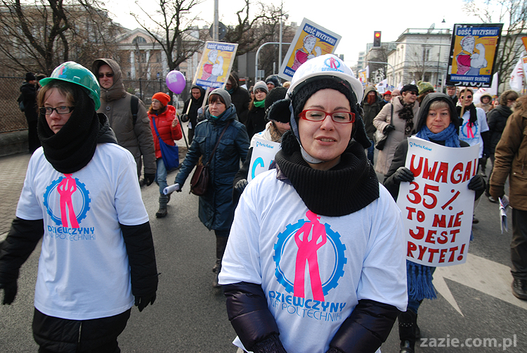 XII WIELKA MANIFA Warszawska 2011 Porozumienie Kobiet 8 marca