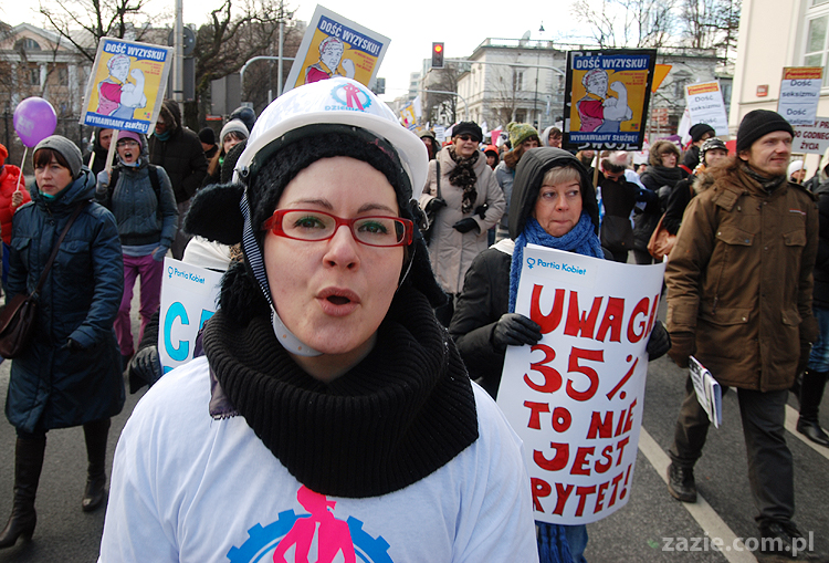 XII WIELKA MANIFA Warszawska 2011 Porozumienie Kobiet 8 marca