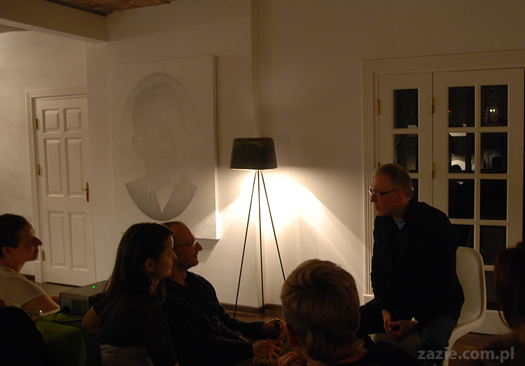 klub książkowy qlub xiążkowy U Naszych Sąsiadów Mariusz Szczygieł Gottland Zrób sobie raj spotkanie autorskie