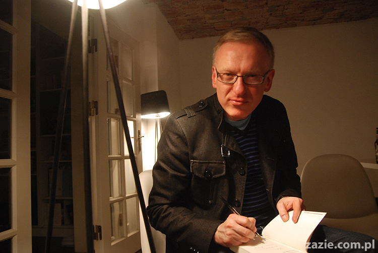 klub książkowy qlub xiążkowy U Naszych Sąsiadów Mariusz Szczygieł Gottland Zrób sobie raj spotkanie autorskie