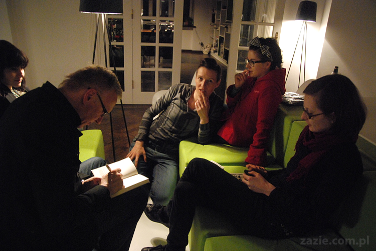 klub książkowy qlub xiążkowy U Naszych Sąsiadów Mariusz Szczygieł Gottland Zrób sobie raj spotkanie autorskie