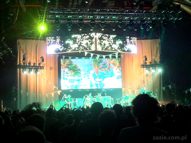 koncert Arcade Fire Warszawa Torwar 2011