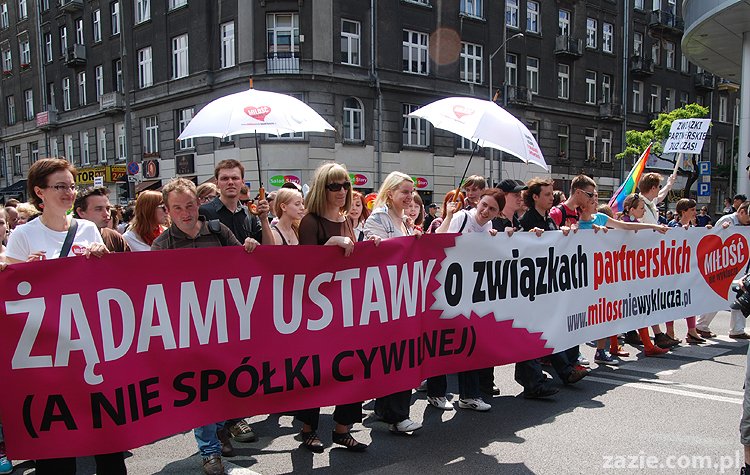 Parada Równości 2011 Warszawa LGBT Gay Pride Warsaw
