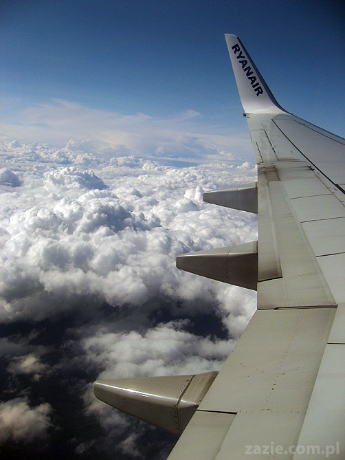 lot Ryanair z Bristolu do Poznania