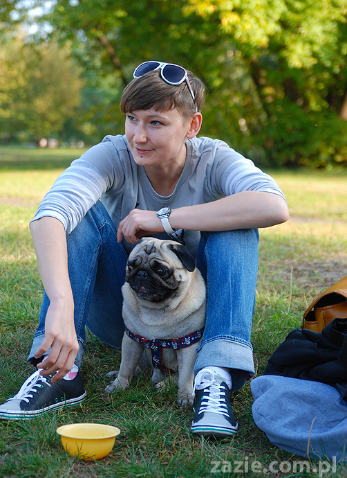 mops mopsy pugs Jesienne Warszawskie Spotkanie Mopsiarzy 2011 Forty Bema Miszur Kumok