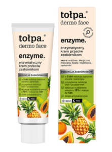 skład i opinie TOŁPA Enzyme enzymatyczny krem przeciw zaskórnikom