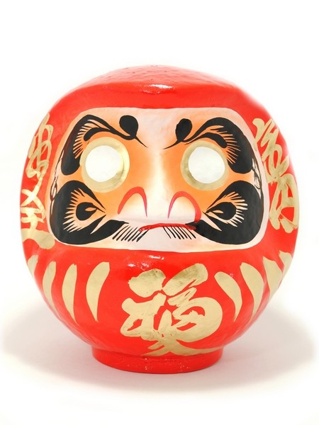 czerwona lalka Daruma red doll