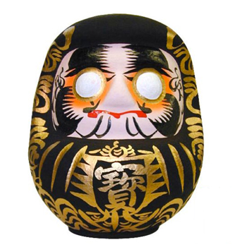 czarna Daruma black doll