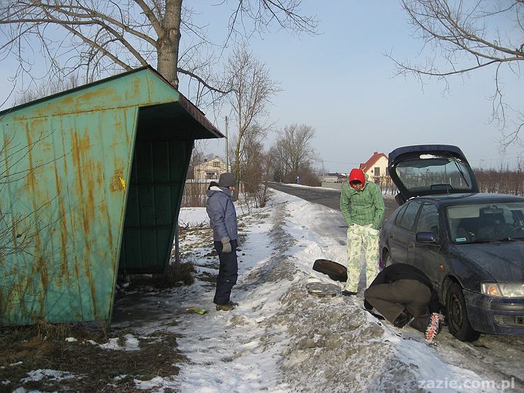 stok narciarski w Parchatce