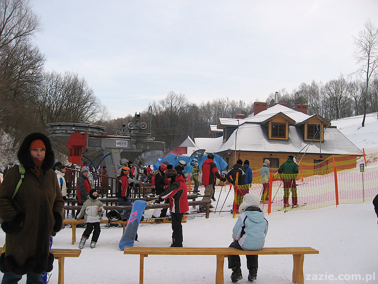 stok narciarski w Parchatce