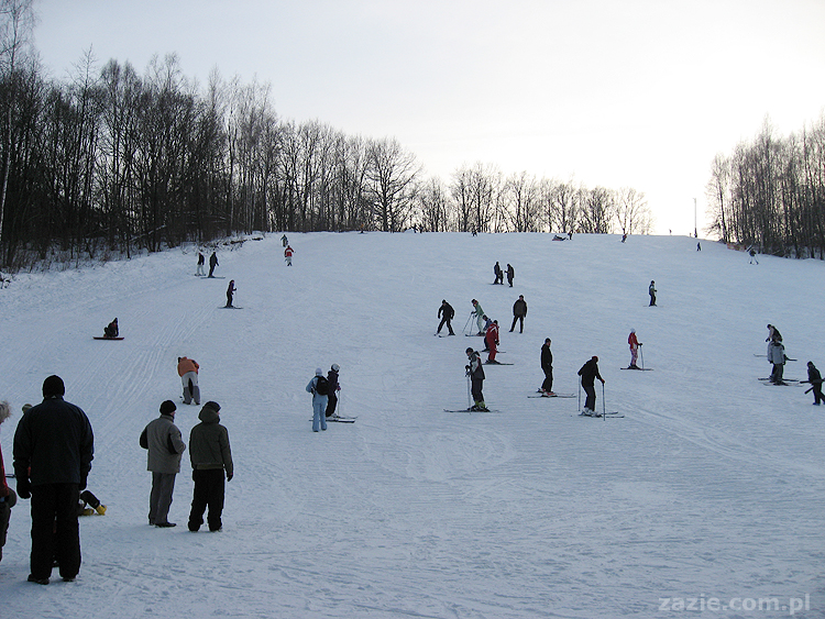 stok narciarski w Parchatce