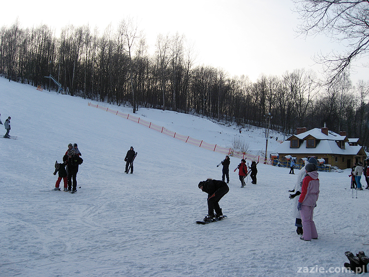 stok narciarski w Parchatce