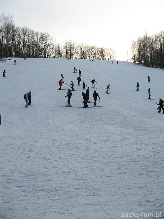 stok narciarski w Parchatce