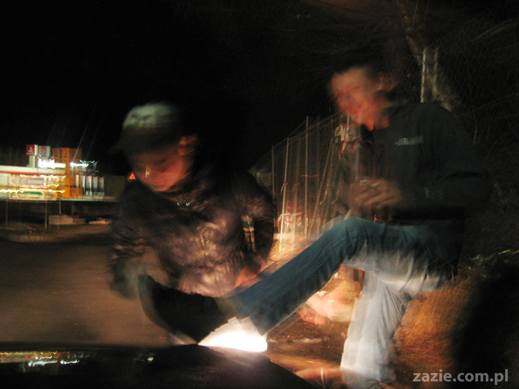 Kristoff poleruje obuwie