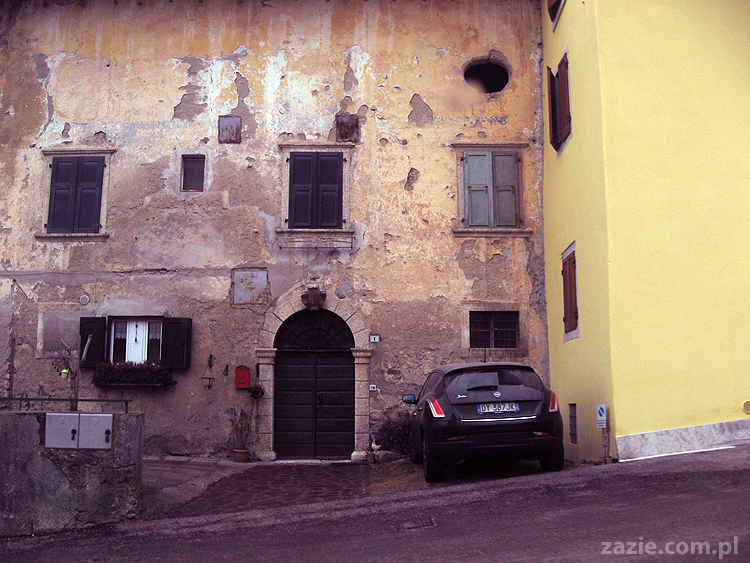 droga z Monte Bondone do Trydentu road from Monte Bondone to Trento