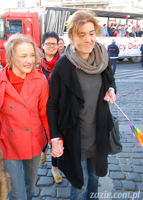 Parada Równości 2012 Warszawa zdjęcia fotki z parady równości LGBTQ geje i lesbijki gay pride zdjęcia Zazie z parady