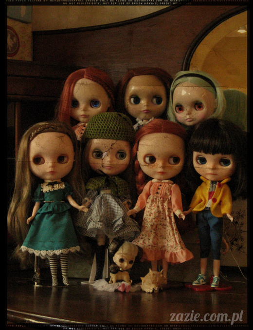 Mini Tiny Blythecon Warsaw Blythe doll Prairie Posie Very Vicky Simply Peppermint Simply Chocolate and ADG Ashton Drake Replica Kenner Blythe Blythe doll lalka custom