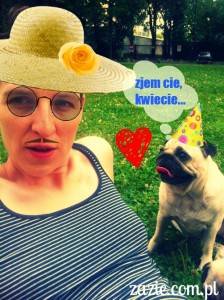 codziennik Zazie (2) środa:  imieninowa kanapuszka Karaluszka