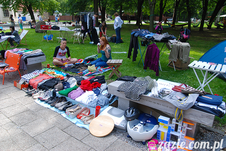 Garażówka w CSW Zamek Ujazdowski domowa wyprzedaż Zazie i Syd