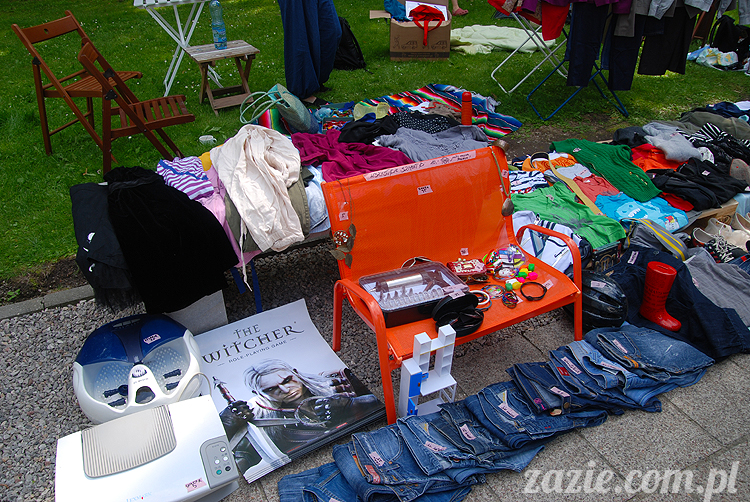 Garażówka w CSW Zamek Ujazdowski domowa wyprzedaż Zazie i Syd