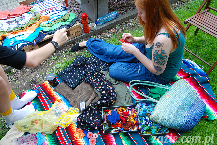 Garażówka w CSW Zamek Ujazdowski domowa wyprzedaż Zazie i Syd