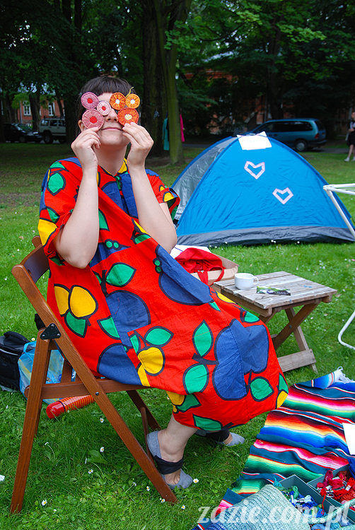 Garażówka w CSW Zamek Ujazdowski domowa wyprzedaż Zazie i Syd