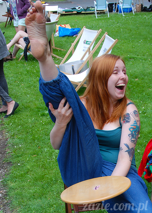 Garażówka w CSW Zamek Ujazdowski domowa wyprzedaż Zazie i Syd