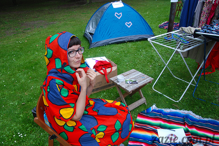 Garażówka w CSW Zamek Ujazdowski domowa wyprzedaż Zazie i Syd