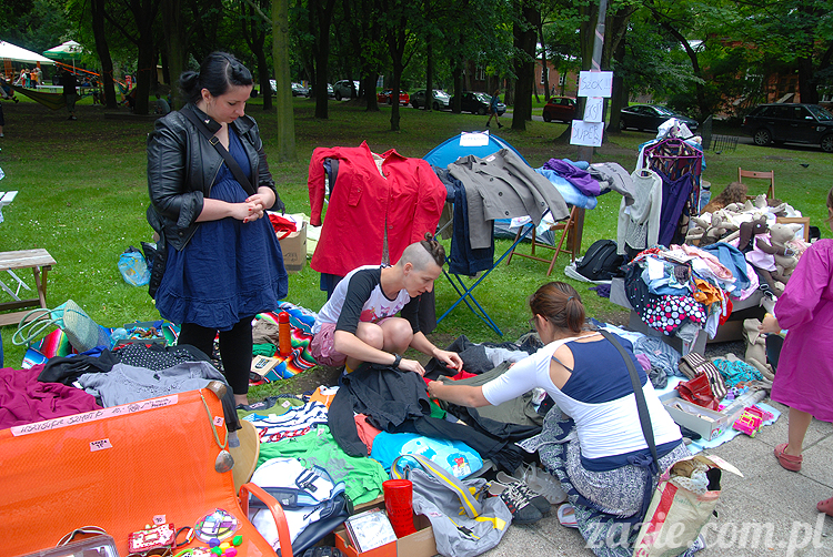 Garażówka w CSW Zamek Ujazdowski domowa wyprzedaż Zazie i Syd