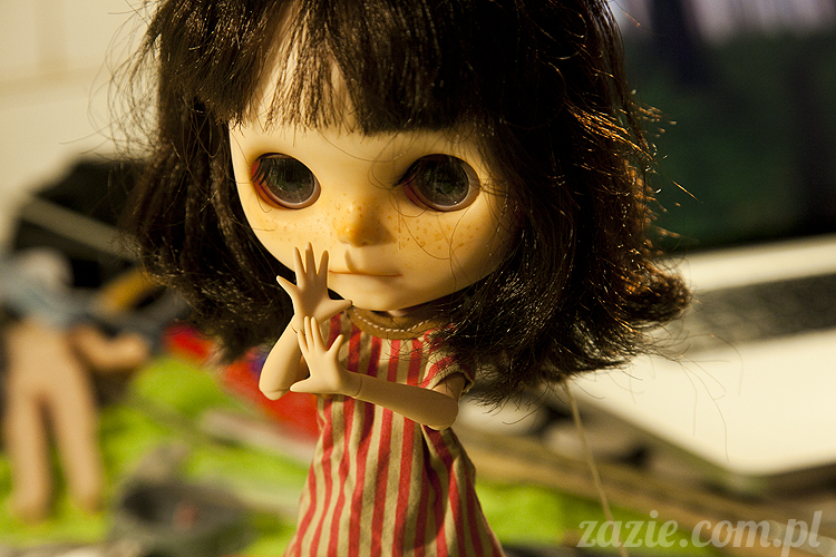 Blythe Simply Chocolate custom by Zazie