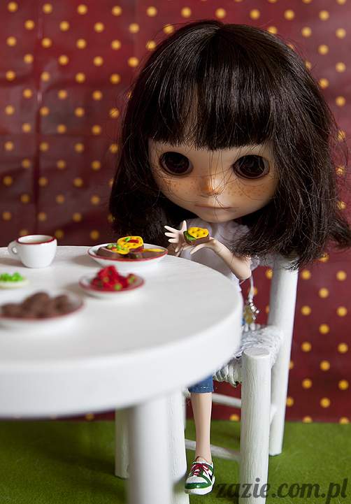 Orka Blythe Simply Chocolate Dollina Lalek Zazie niedzielny poranek Orka Blythe Simply Chocolate Dollina Lalek Zazie niedzielny poranek