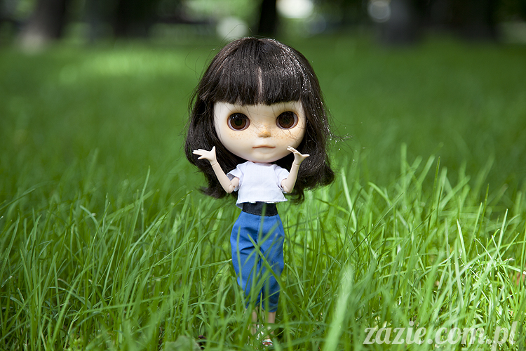 Orka Blythe Simply Chocolate custom by Zazie Orka lalka Blythe Simply Chocolate custom by Zazie lalka blajt