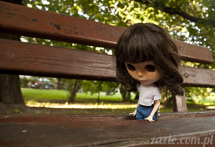 Orka Blythe Simply Chocolate custom by Zazie Orka lalka Blythe Simply Chocolate custom by Zazie lalka blajt