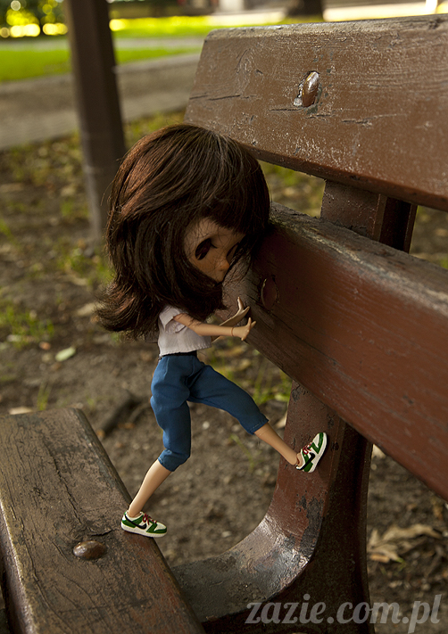 Orka Blythe Simply Chocolate custom by Zazie Orka lalka Blythe Simply Chocolate custom by Zazie lalka blajt