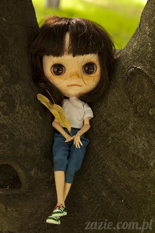 Orka Blythe Simply Chocolate custom by Zazie Orka lalka Blythe Simply Chocolate custom by Zazie lalka blajt