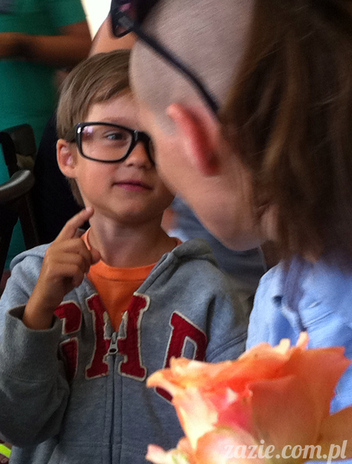 Wakacje Zazie i Syd z mopsami Kumokiem i Miszurem 2012 w Pałacu Wiechlice