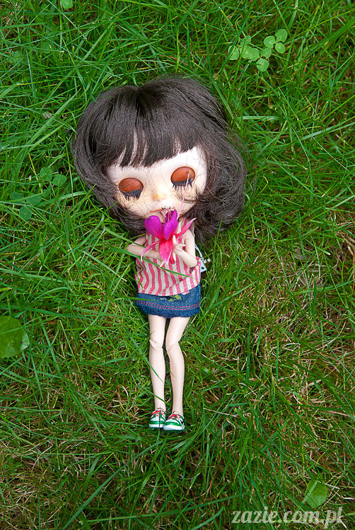 Blythe Simply Chocolate custom by Zazie Rarka Orka i Dzidzia Buu z rodziny Kaziu De Bubu