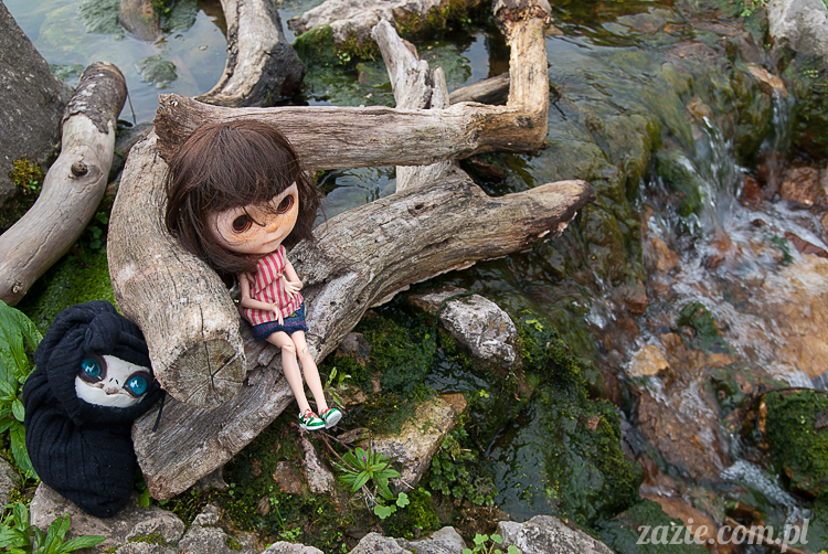 Blythe Simply Chocolate custom by Zazie Rarka Orka i Dzidzia Buu z rodziny Kaziu De Bubu