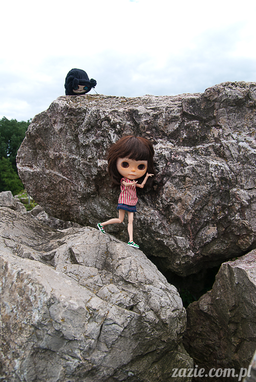 Blythe Simply Chocolate custom by Zazie Rarka Orka i Dzidzia Buu z rodziny Kaziu De Bubu