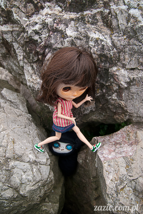 Blythe Simply Chocolate custom by Zazie Rarka Orka i Dzidzia Buu z rodziny Kaziu De Bubu