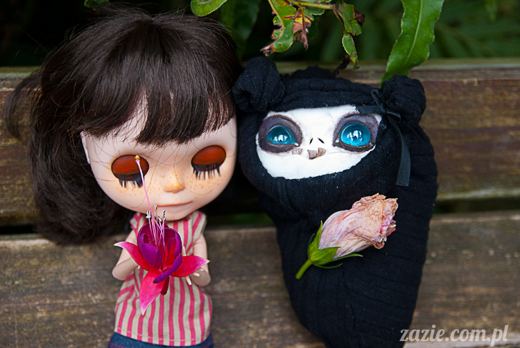 Blythe Simply Chocolate custom by Zazie Rarka Orka i Dzidzia Buu z rodziny Kaziu De Bubu