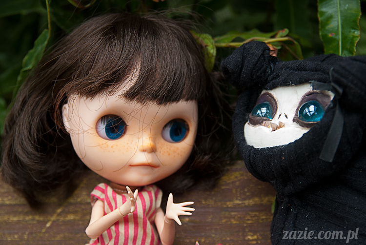 Blythe Simply Chocolate custom by Zazie Rarka Orka i Dzidzia Buu z rodziny Kaziu De Bubu